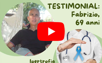 testimonianza fabrizio ipertrofia prostatica benigna